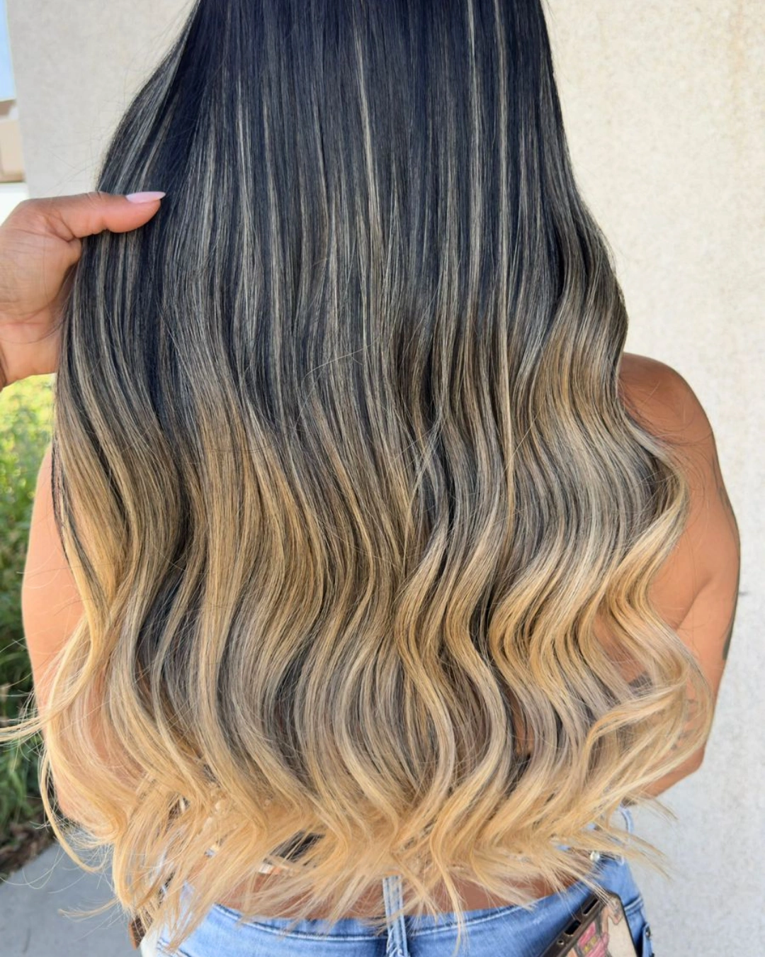 Depois mega hair cliente 3